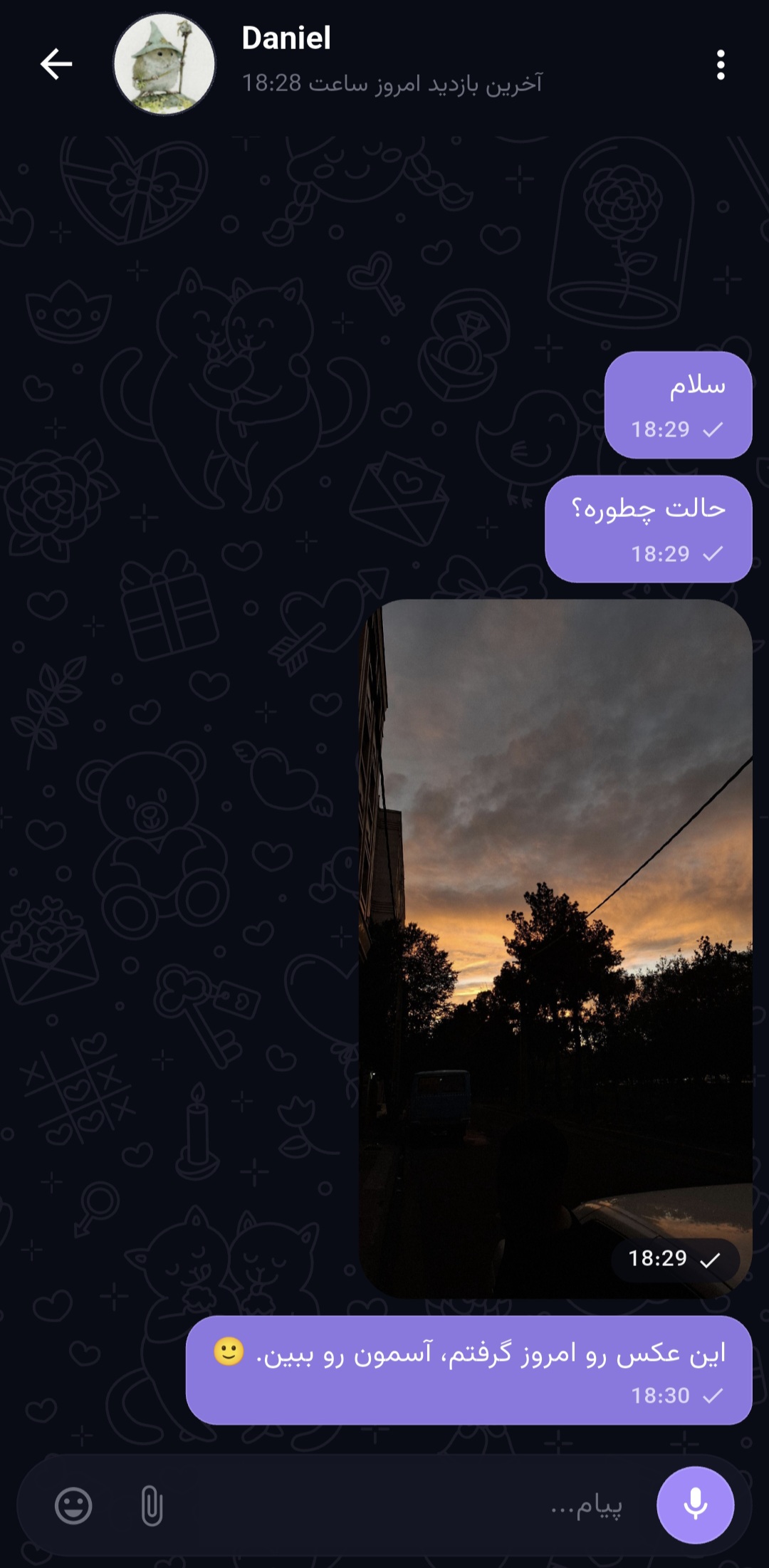 نمای چت چیتافای